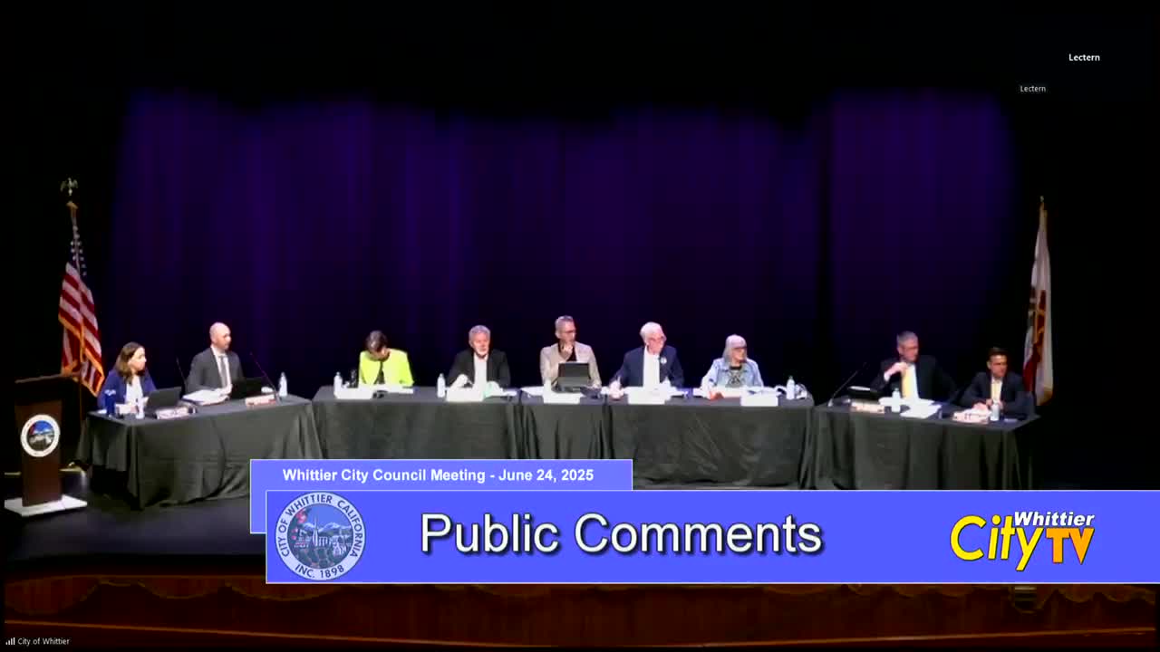 Whittier residents demand council action after reported ICE operations; call for sanctuary protections and rapid-response supports