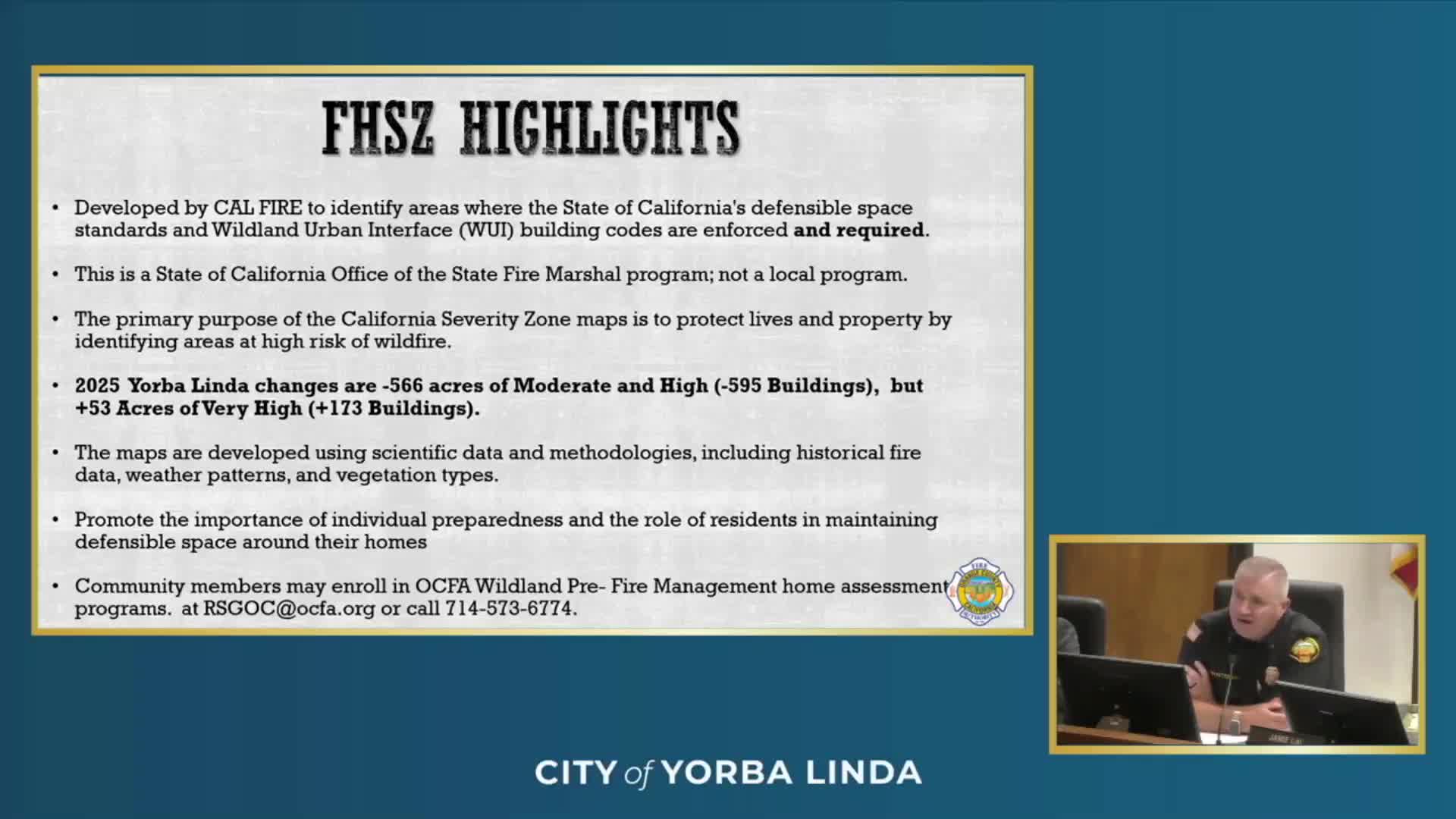 Yorba Linda council adopts 2025 Cal Fire hazard maps after public objections