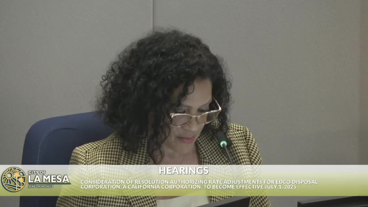 La Mesa OKs EDCO solid-waste rate increase; protesters fall far short under Prop. 218