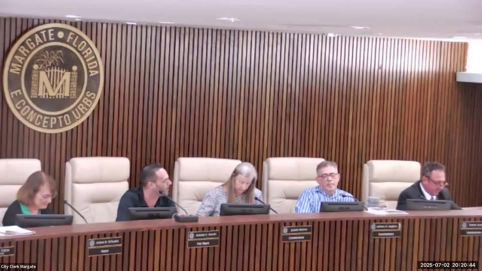 Margate Commission debates new parking regulations amid turf law changes