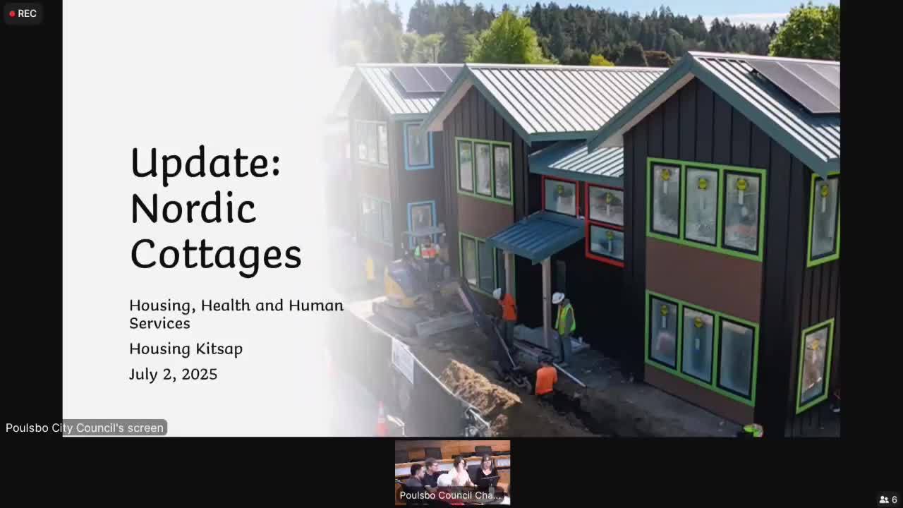 Housing Kitsap updates Nordic Cottages project in Poulsbo with funding and tenant process details