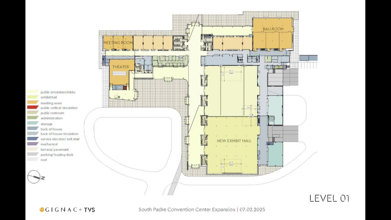 Laguna Vista’s Kyra Hudson advocates for South Padre Convention Center expansion