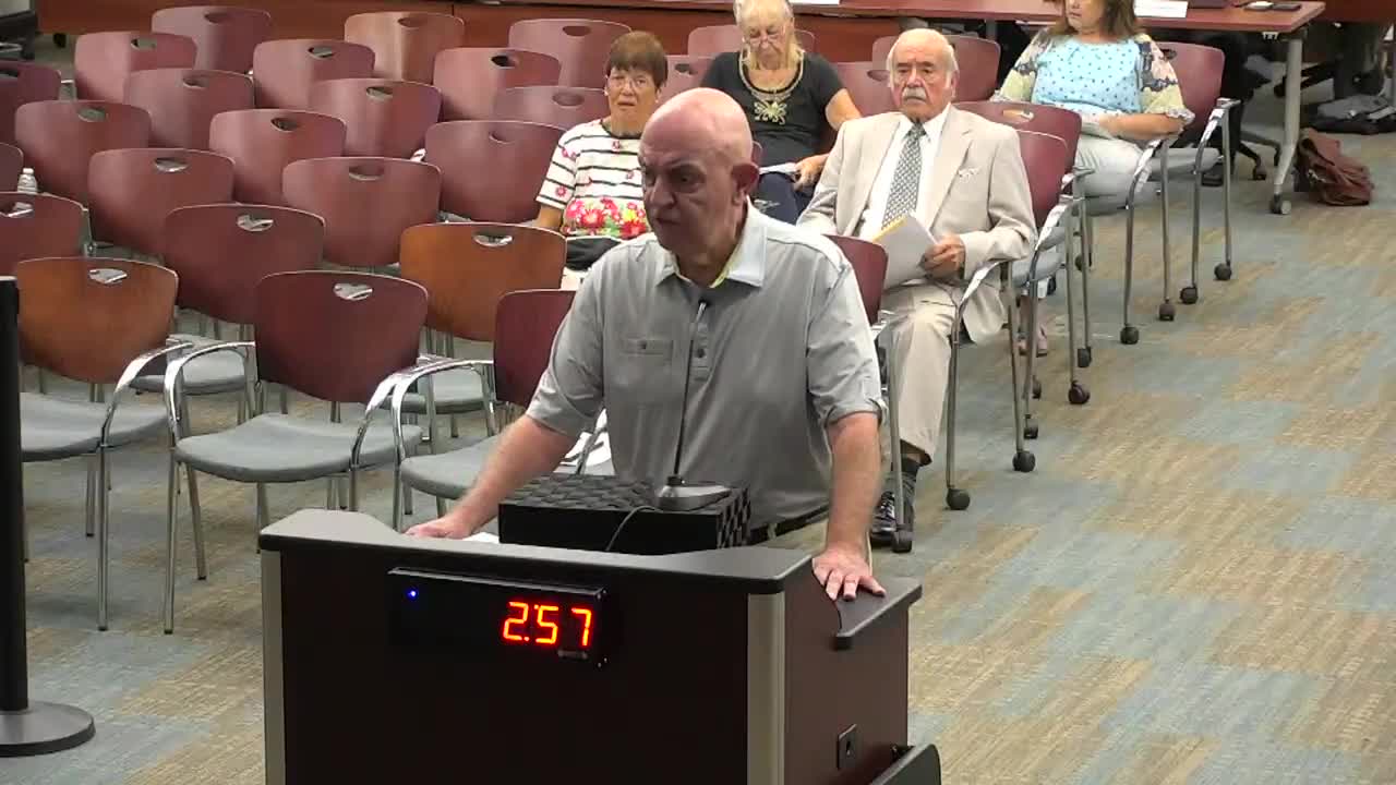 Palm Coast residents voice concerns over golf course management and community facilities