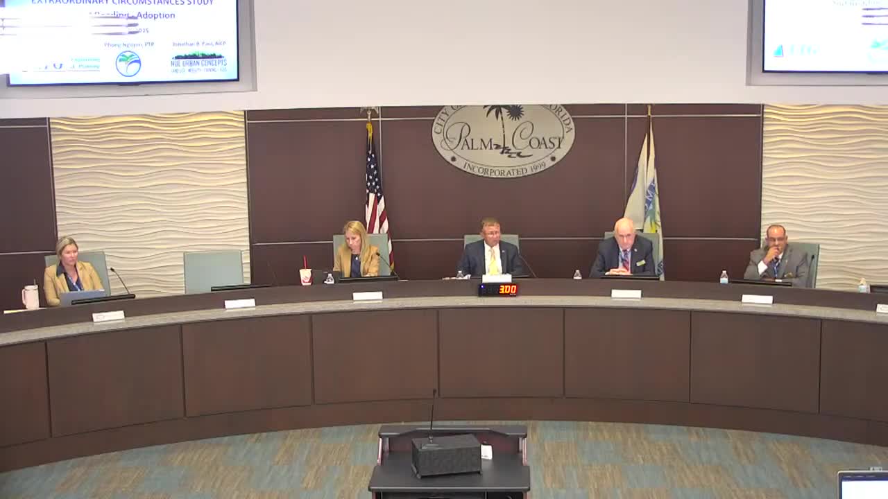 Palm Coast council adopts higher transportation impact fees citing "extraordinary circumstances"