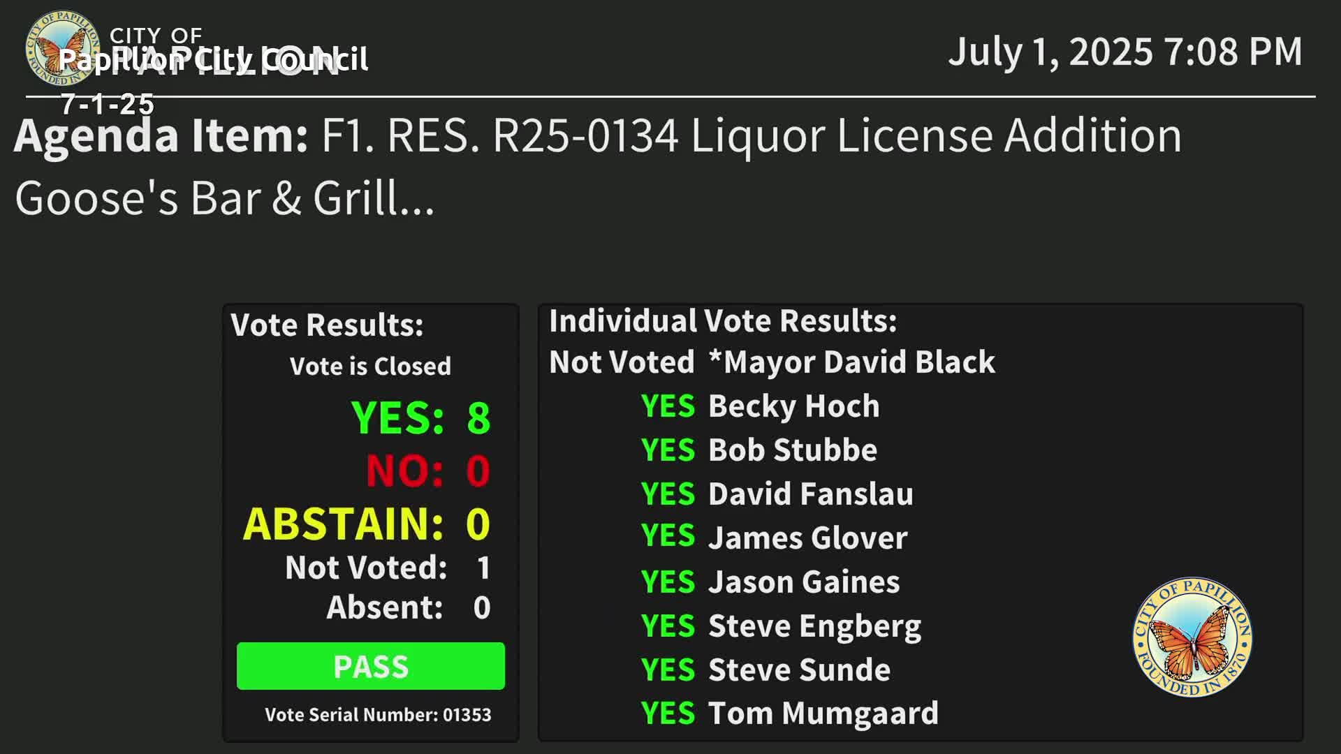 Council approves final plat and subdivision-agreement amendment for R&R Commerce Park South Phase 5