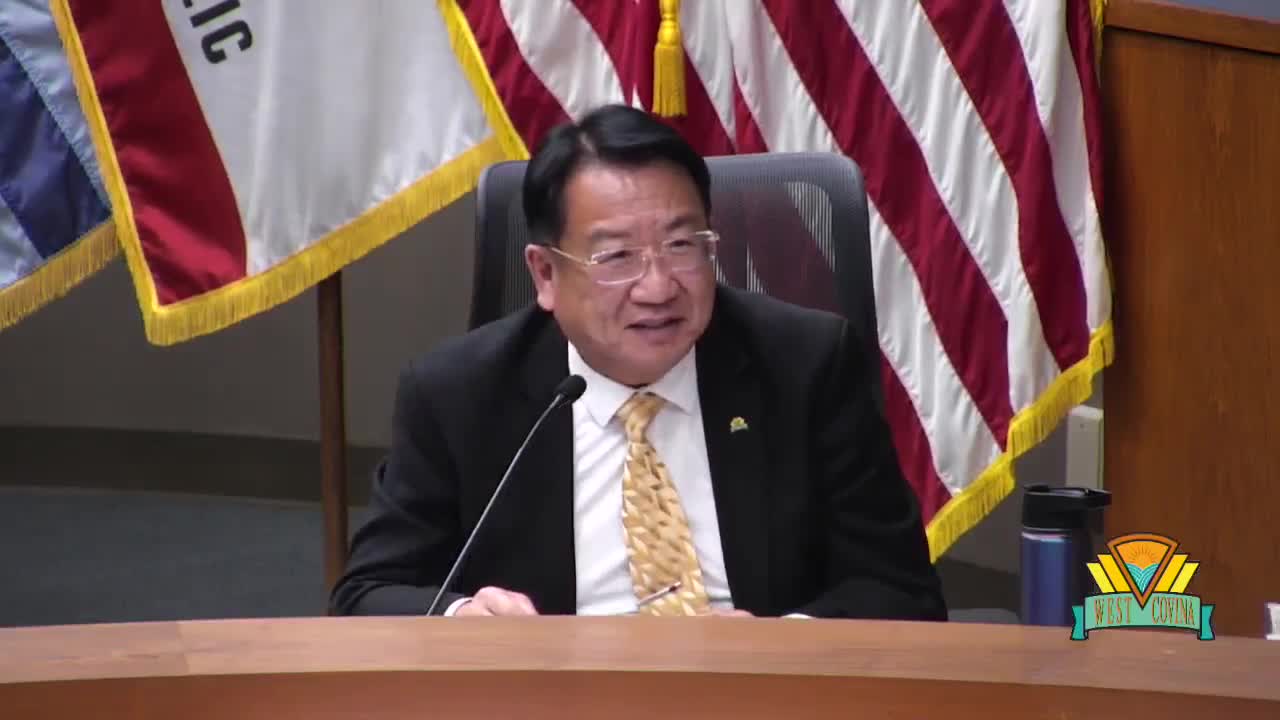 West Covina City Council updates on homelessness, graffiti initiatives, and new dog park plans
