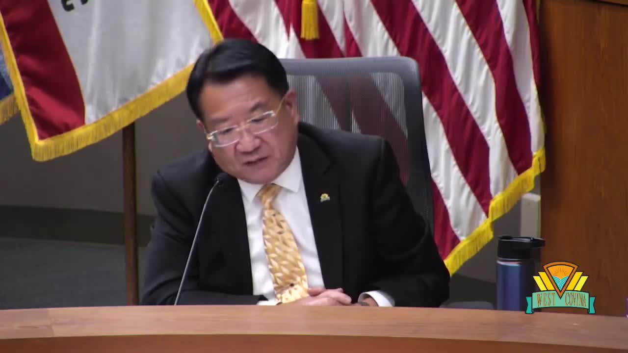 Mayor Wu leads West Covina Council in approving ambulance service and National Night Out plans