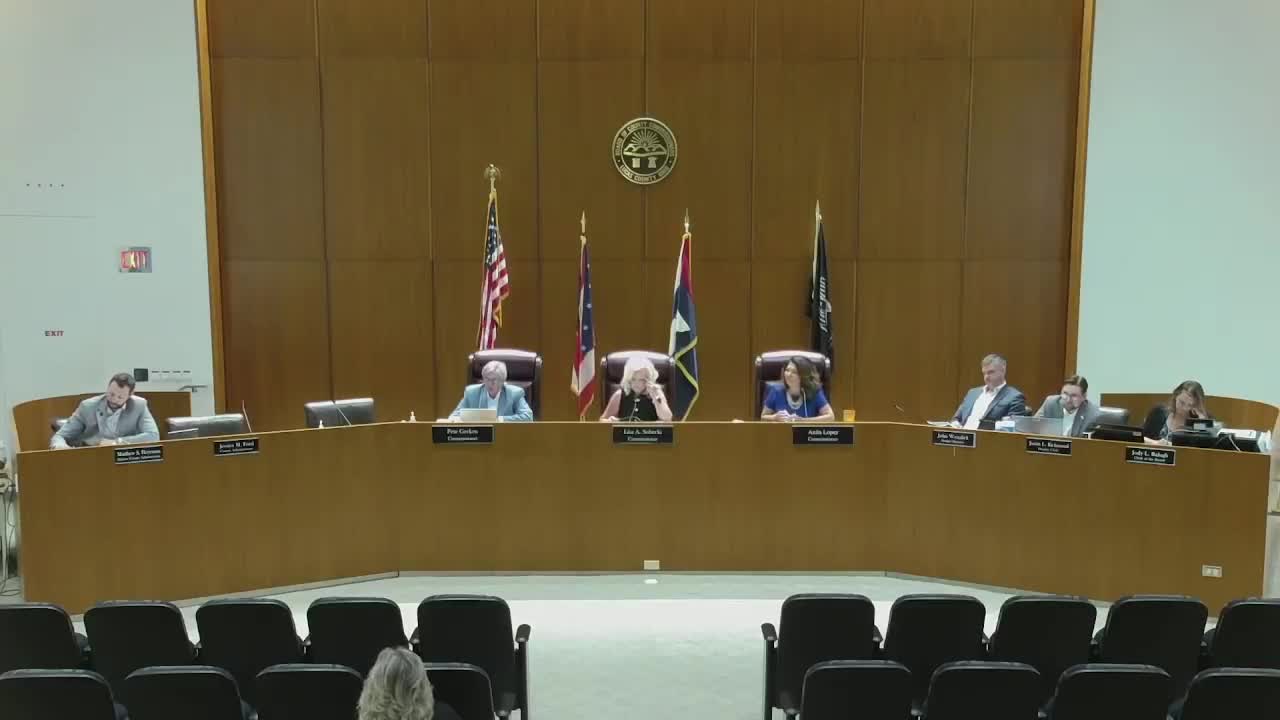 County facilities approved purchase of 2024 cargo van to replace older trade‑in vehicle