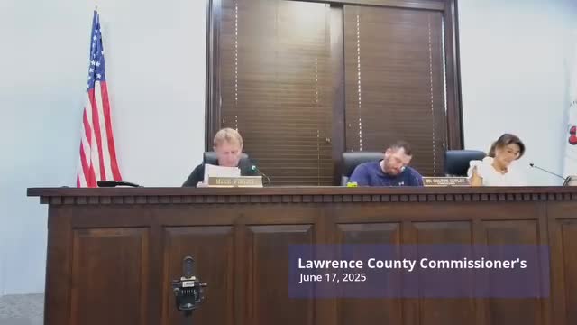 Lawrence County commissioners approve appropriations, hires, grant signings and appoint acting administrator