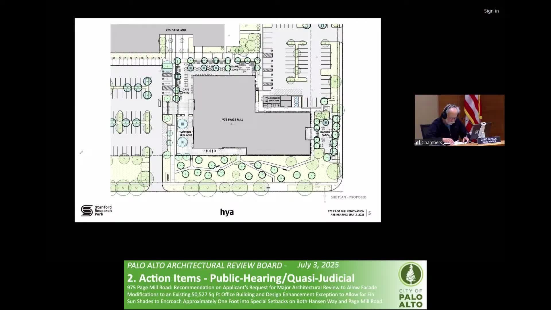 Palo Alto ARB supports new startup incubator project in Stanford Research Park