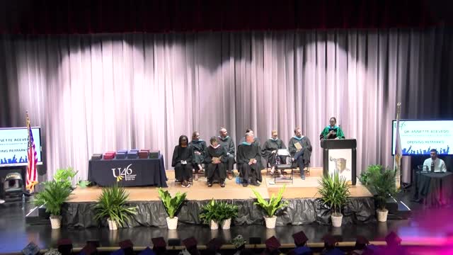 Mr. Ross Marshall inspires class of 2025 with message on success and intention