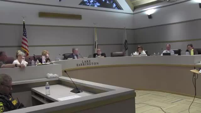 Village finance report: revenues up, permit activity shifts; trustees asked to approve consent items including furniture purchase