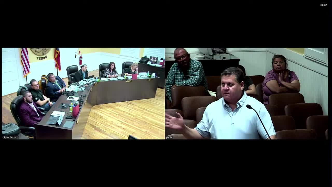 Socorro residents push for effective communication amid public meeting frustrations