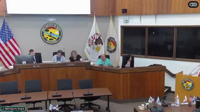 Resident Robin Brink criticizes expansion plans on 143rd Street in Homer Glen