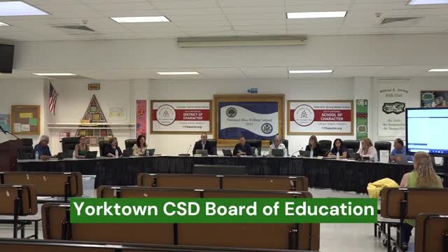 Yorktown Central School District Board reelects officers and establishes new leadership