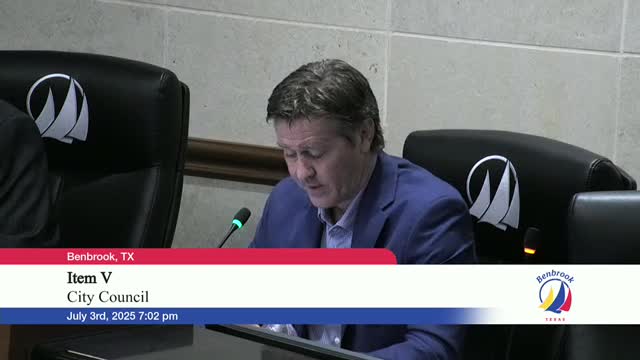 Benbrook City Council approves no parking zone on Overcrest Drive near Benbrook Middle High School
