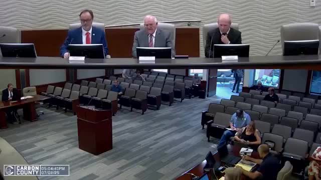 Commission approves $60,000 environmental review contract for Carbon Industrial Park road project using HUD grant funds