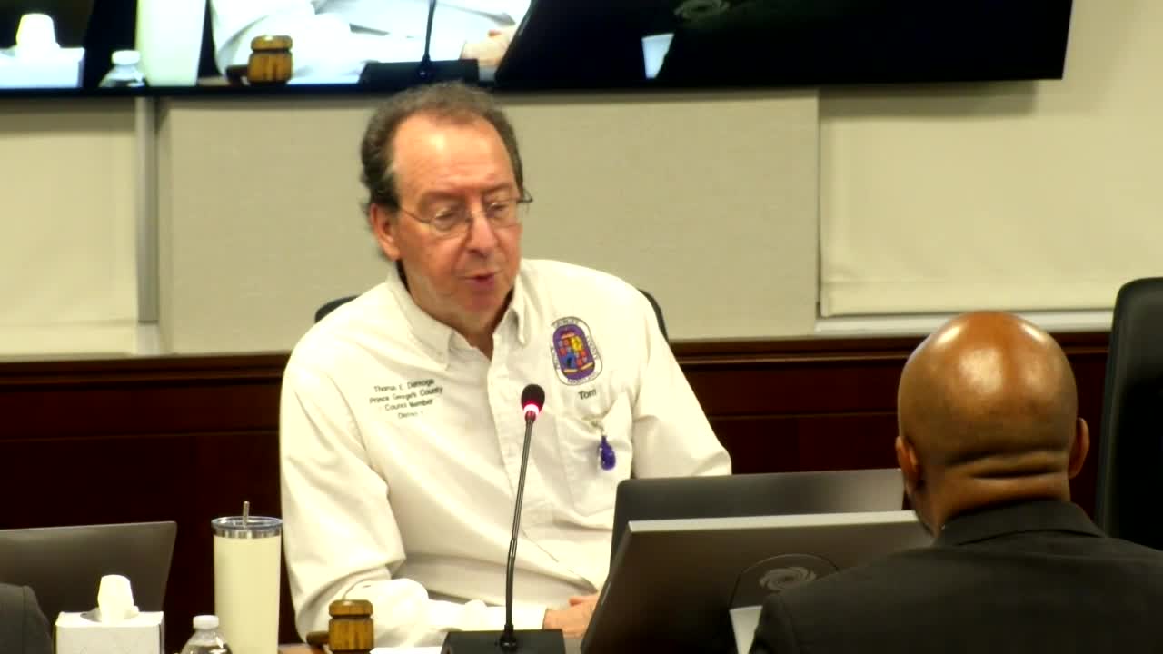 Prince George's Council reviews opioid treatment center zoning regulations for transit access