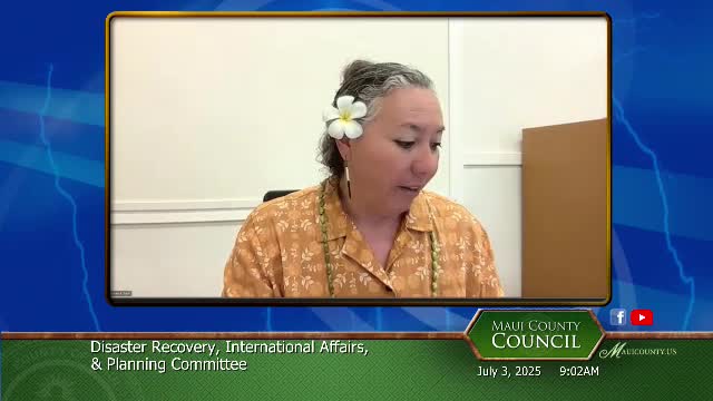 Maui County Council committee meeting focuses on indigenous land protection strategies