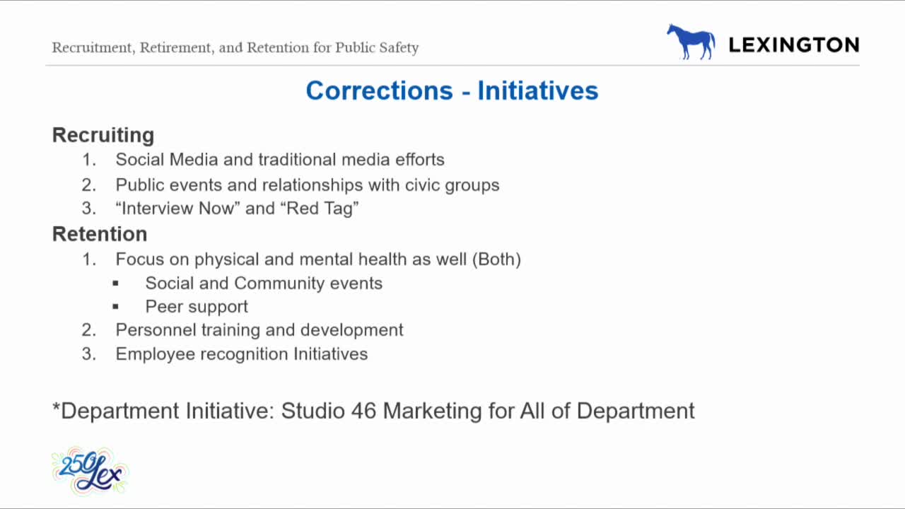 Division reduces vacancies from 124 to 18 through innovative recruiting strategies