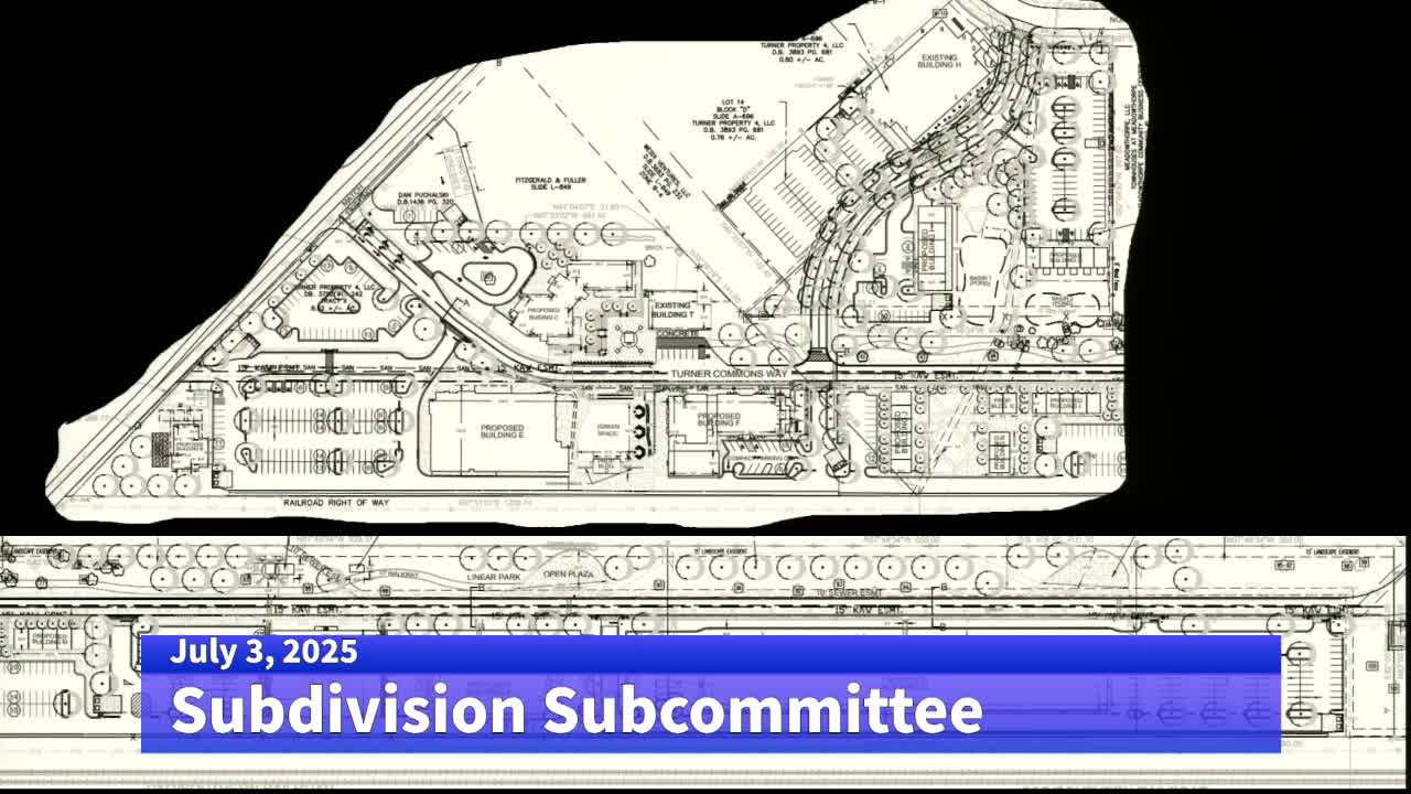 Planning Committee approves Turner Properties plan despite Coleman property postponement