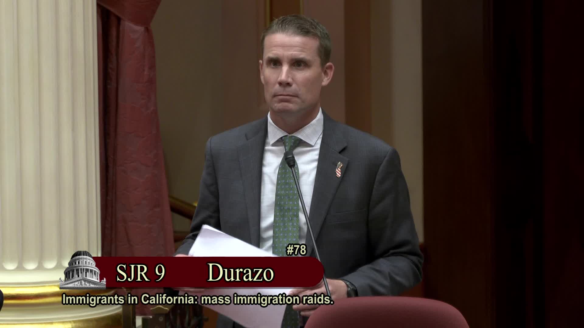 California lawmaker critiques SB 54 immigration enforcement and its impact on communities