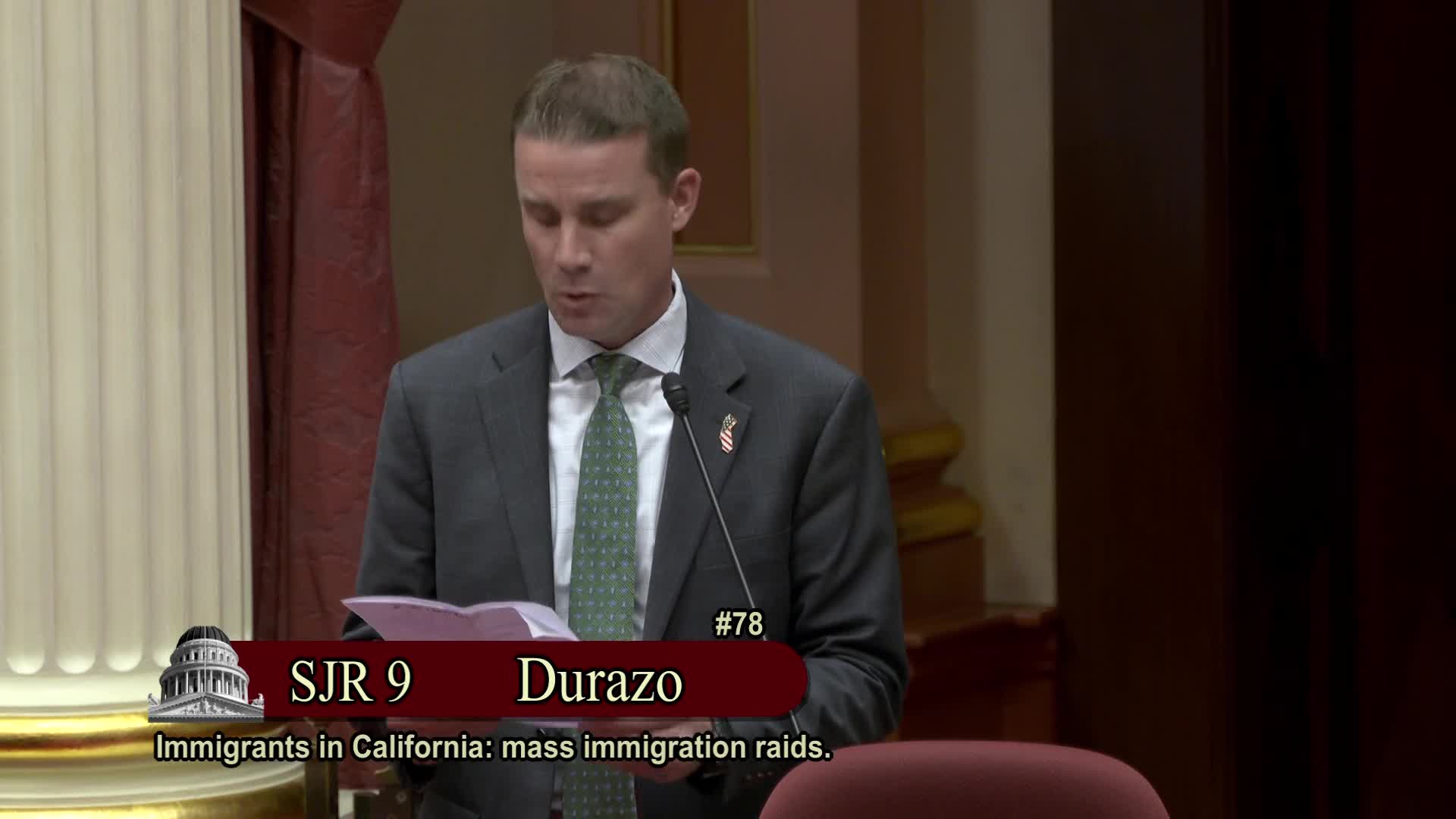 California Republicans push for unified federal action on immigration and crime statistics