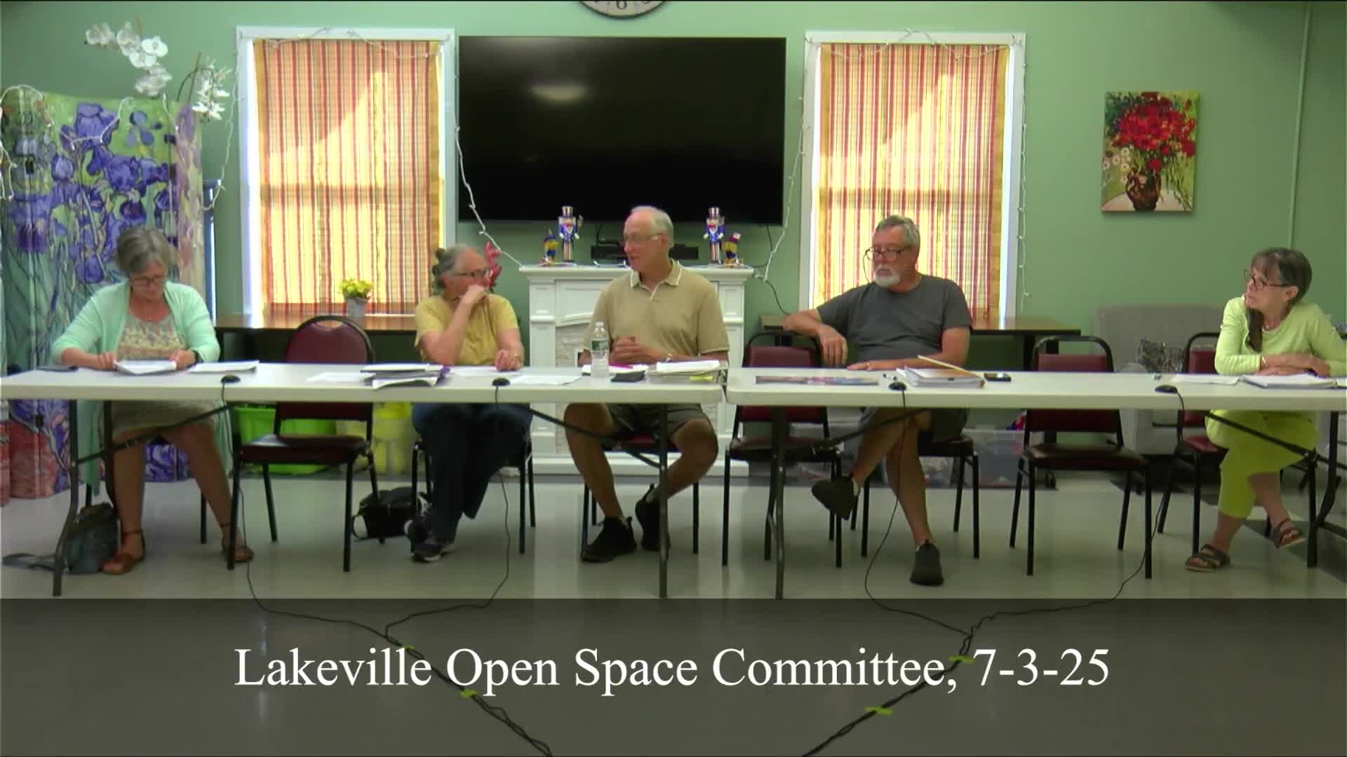 Lakeville Open Space Committee finalizes outreach program for land conservation