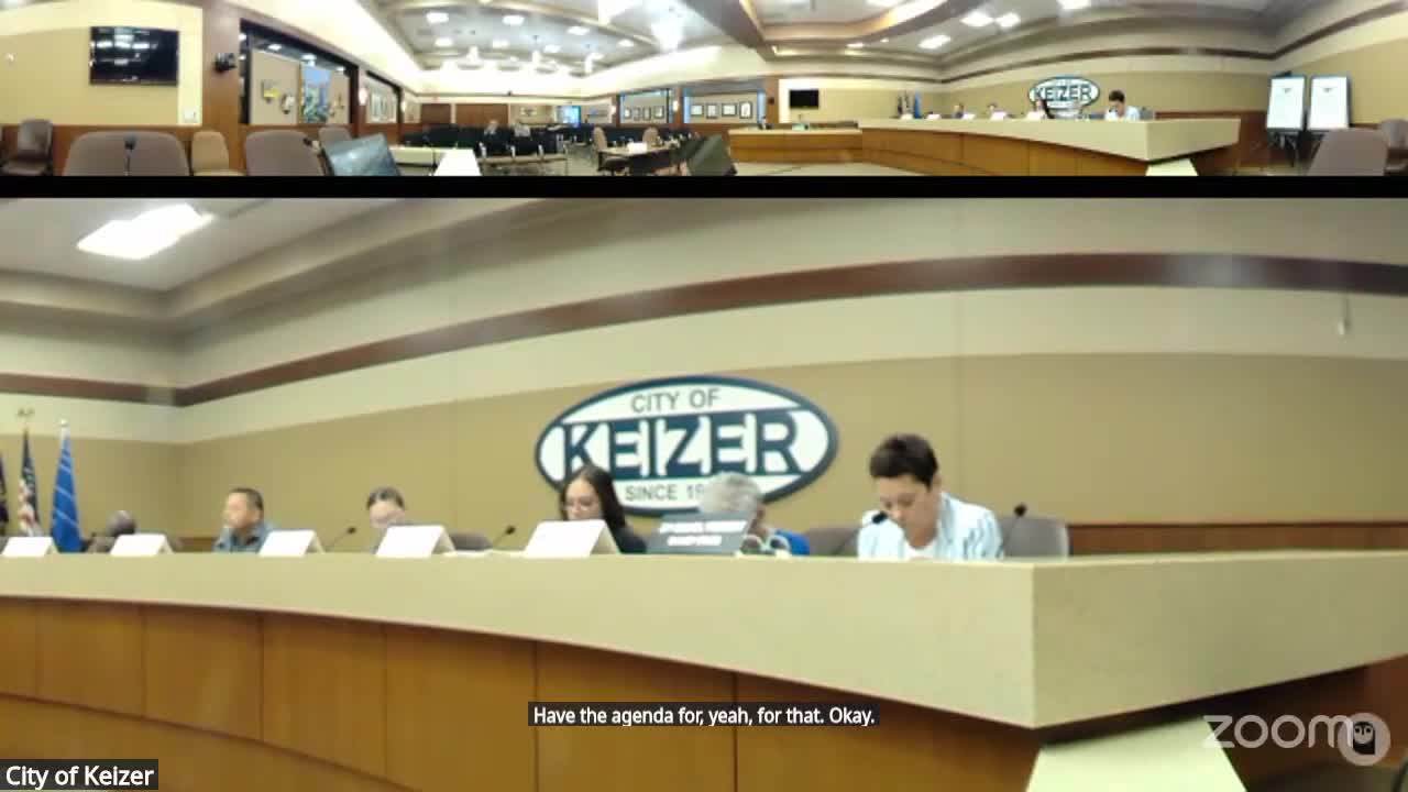 City manager: Keizer survey vendor selection underway; committee can submit a question