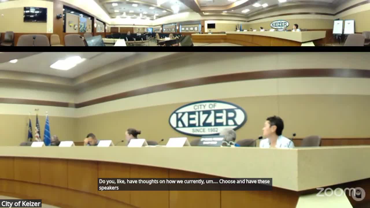 Keizer committee seeks clear guidelines for proclamations to avoid politicization
