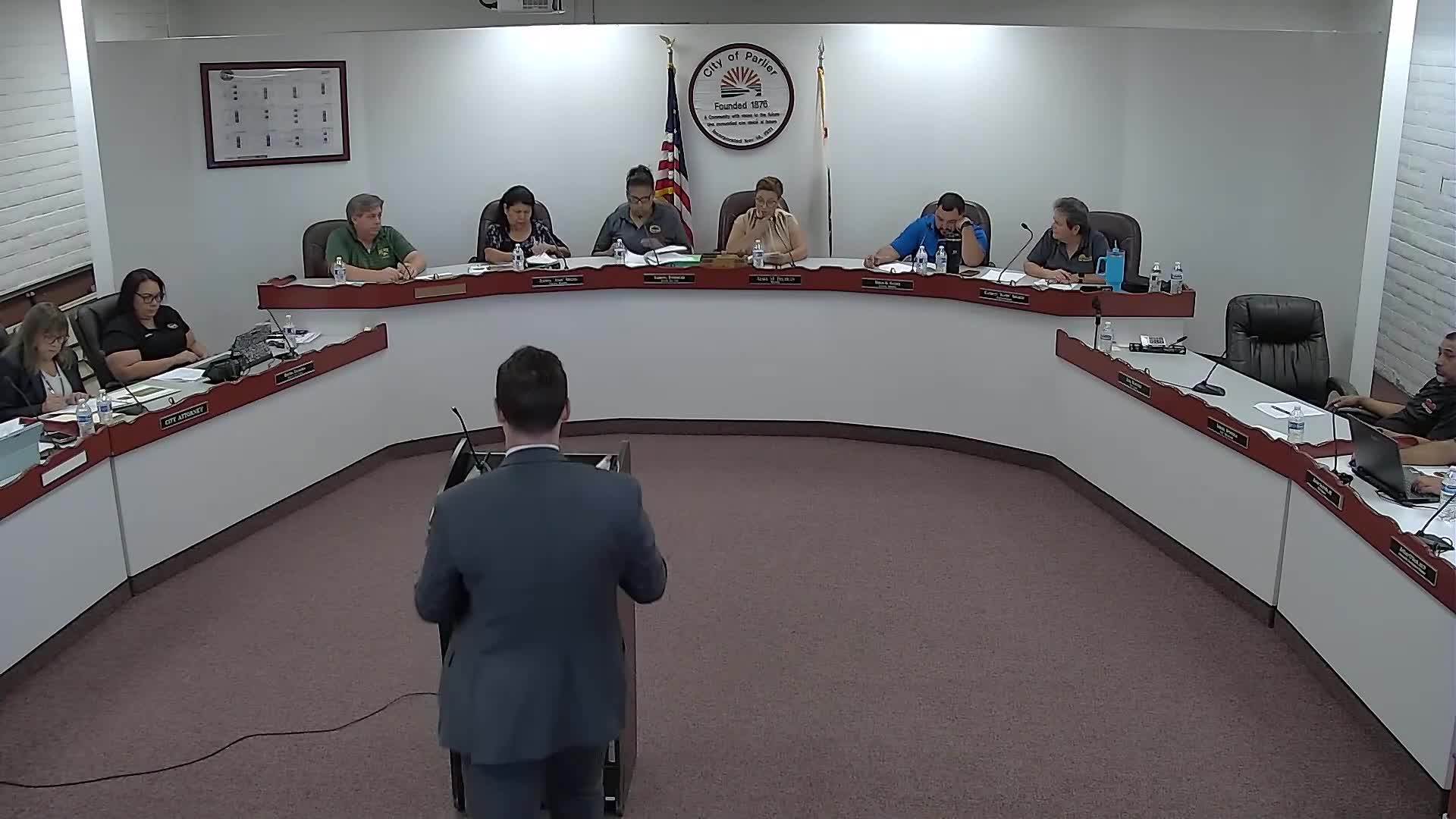 Townsend Public Affairs outlines funding strategies for Parlier at city council meeting