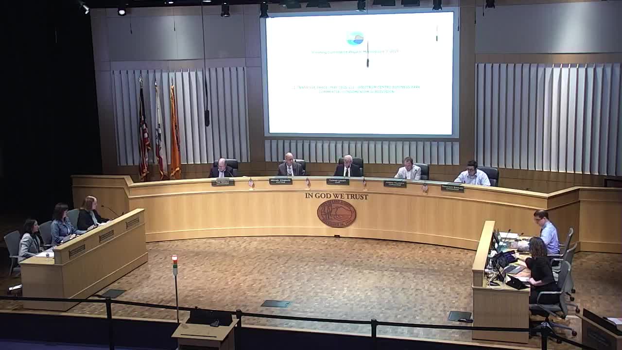 Planning commission approves subdivision to allow commercial condominiums at Spectrum Center Business Park