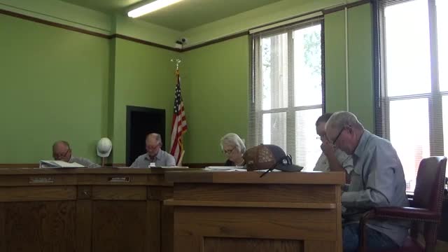 Commissioners accept routine reports and education certificates