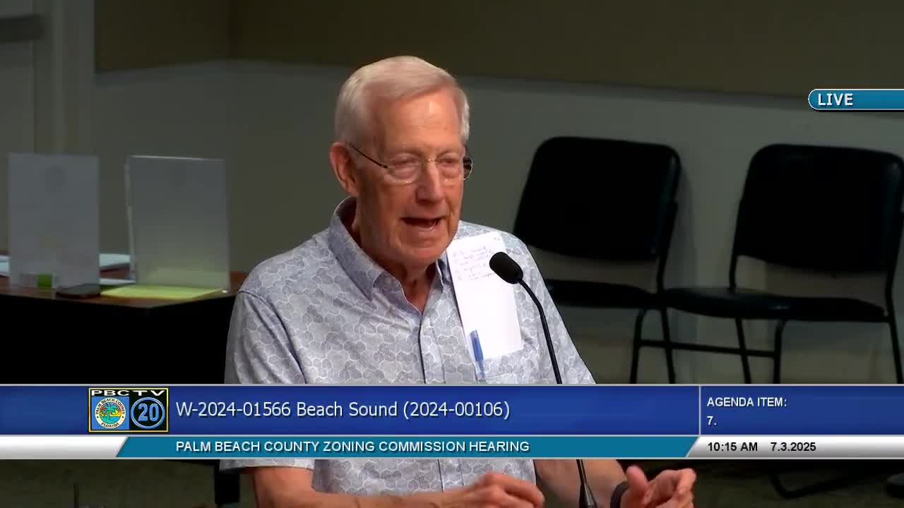 Beach Sound condo residents advocate for approval of development waiver