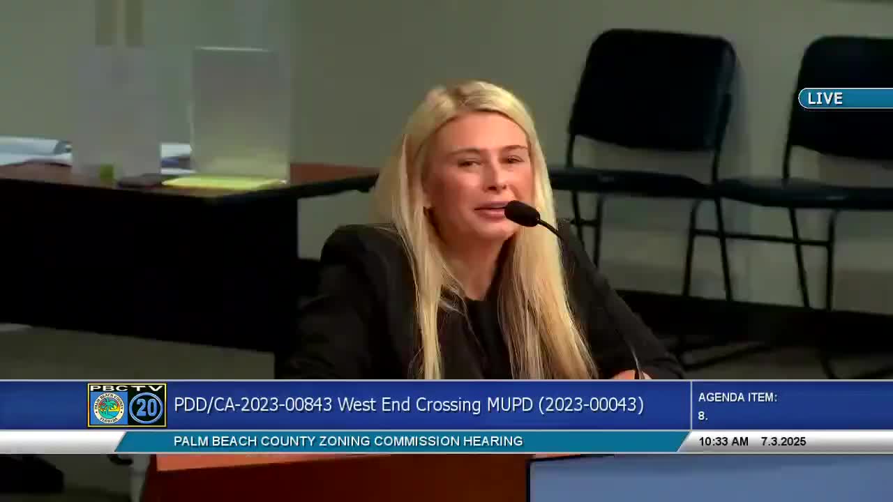 Commission recommends West End Crossing rezoning, class A conditional use for gas station and retail