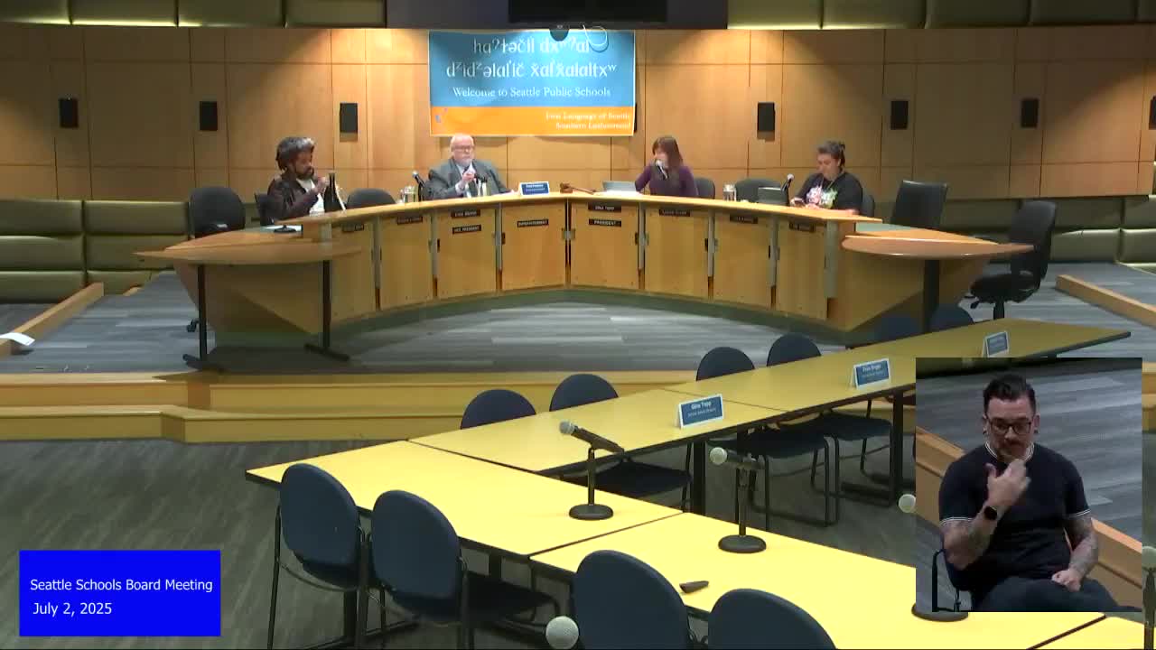 Acting Superintendent Podesta praises class of 2025 at Seattle Public Schools graduation