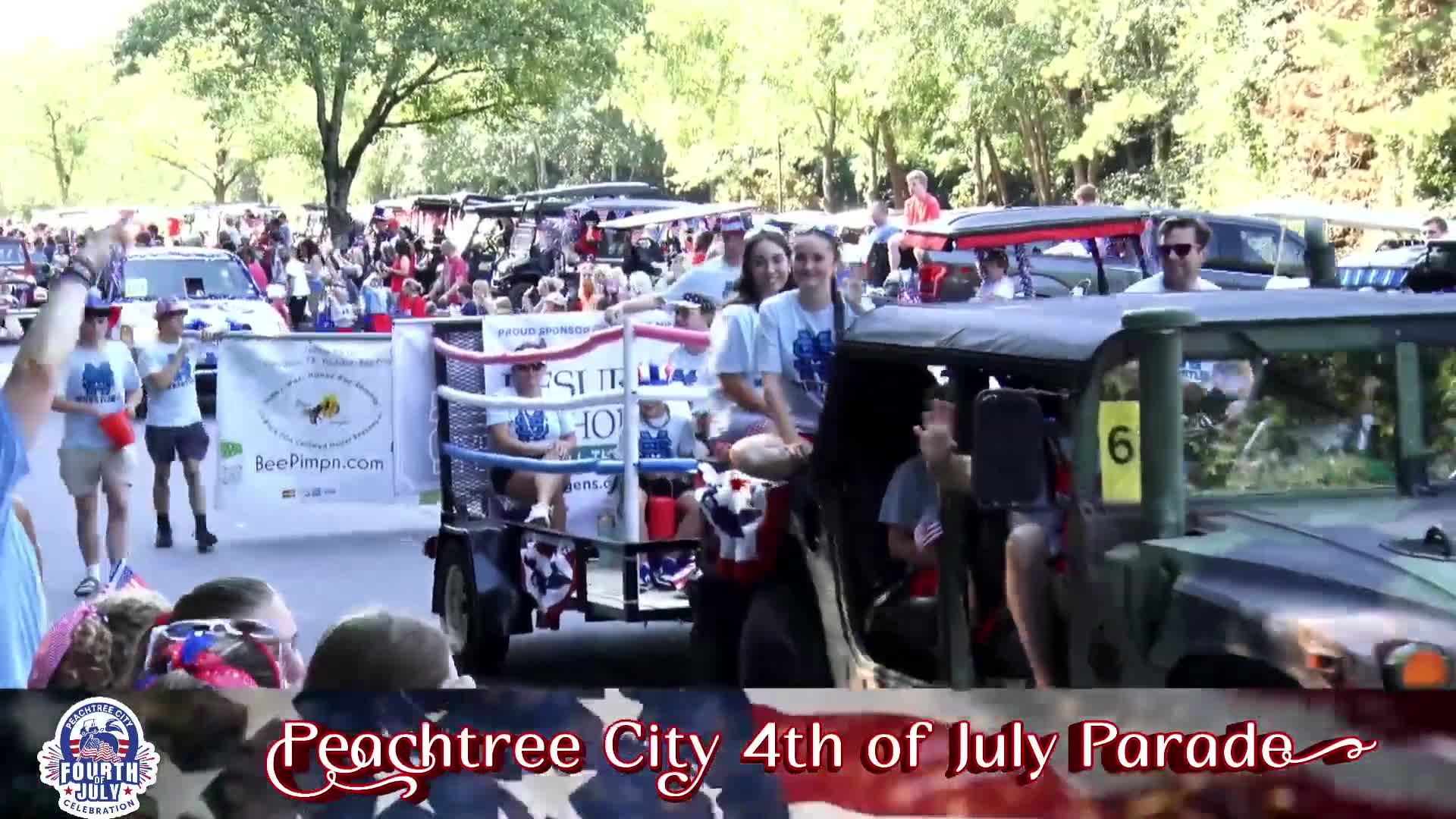 Peachtree City celebrates community spirit with vibrant July Fourth parade
