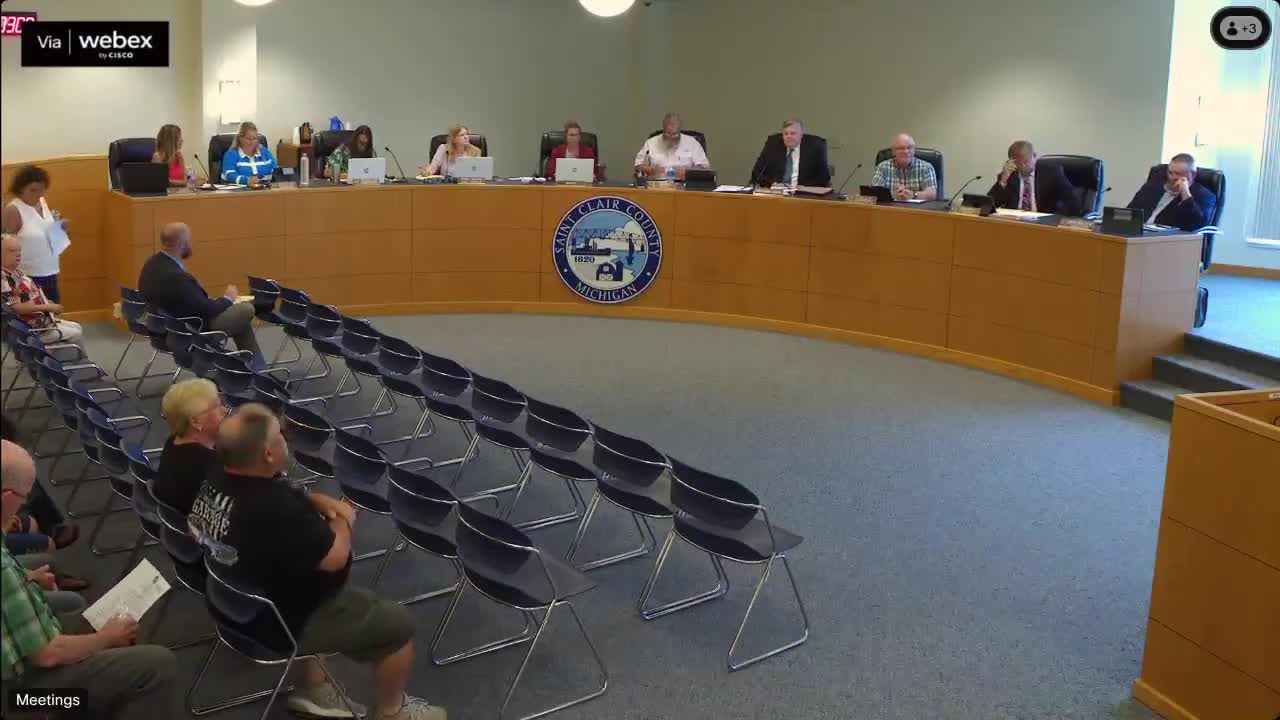 State lawmaker and residents praise St. Clair County medical director; county health actions highlighted