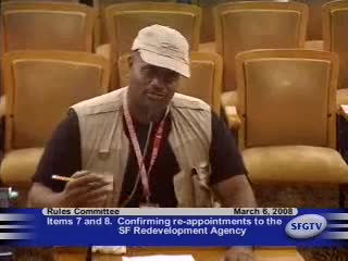 Community leaders urge retention of key redevelopment agency commissioners in San Francisco