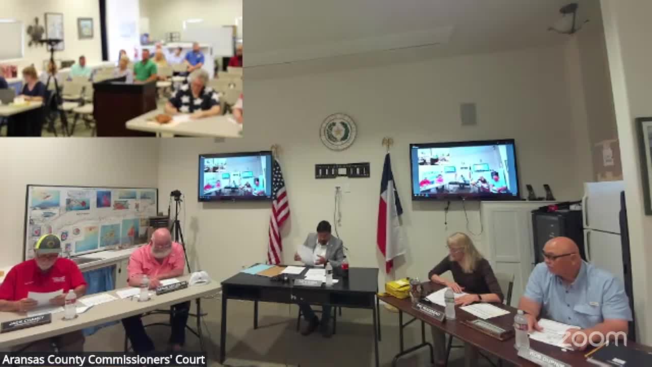 Aransas County names Roman Cortez to county fire post; term, stipend described as budgeted