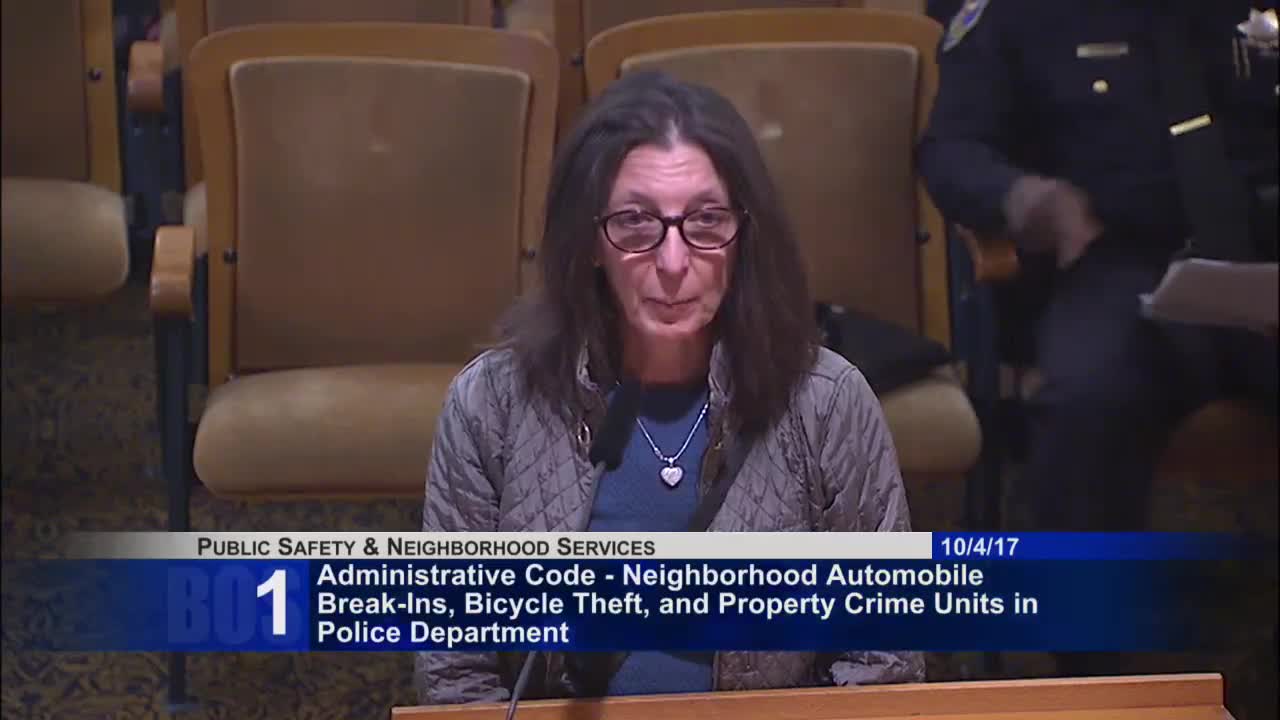 San Francisco residents urge supervisors to address city's escalating property crime crisis