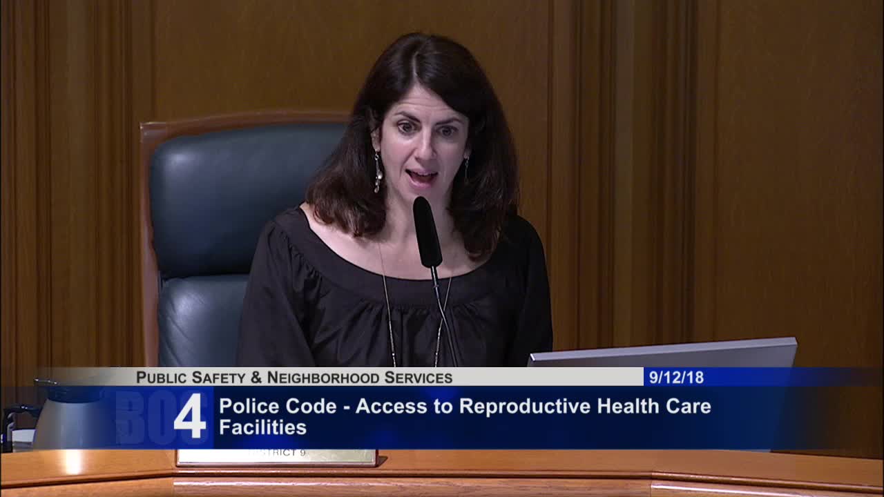 City Council addresses buffer zone issues near Planned Parenthood following street resurfacing
