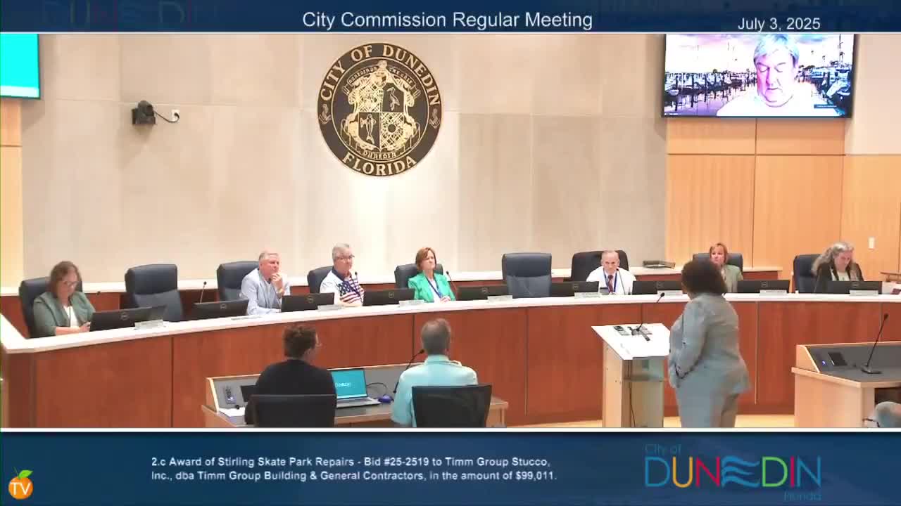 City Council unanimously approves Sterling Skatepark repairs and discusses bridge inspections