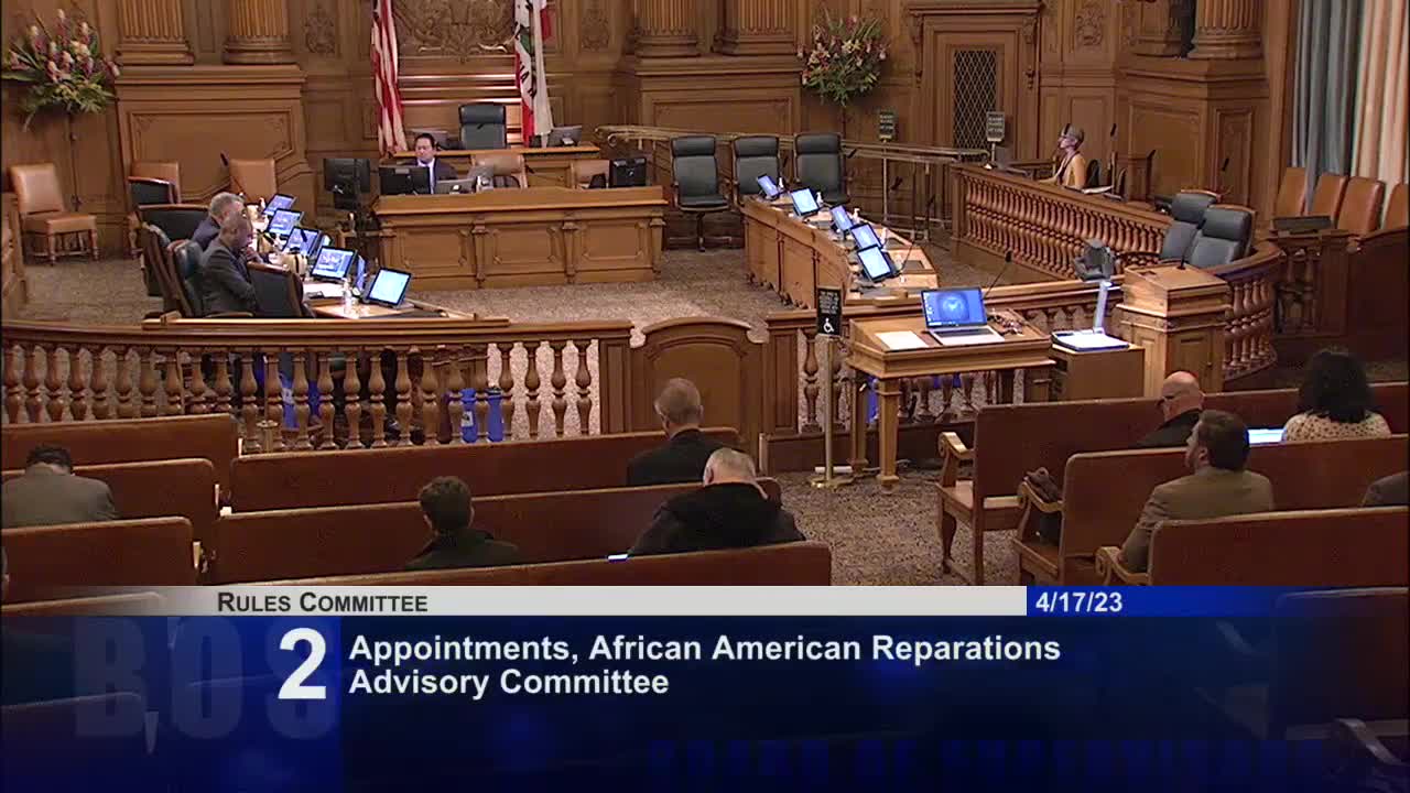 Community advocates push for reparations in San Francisco housing discussions