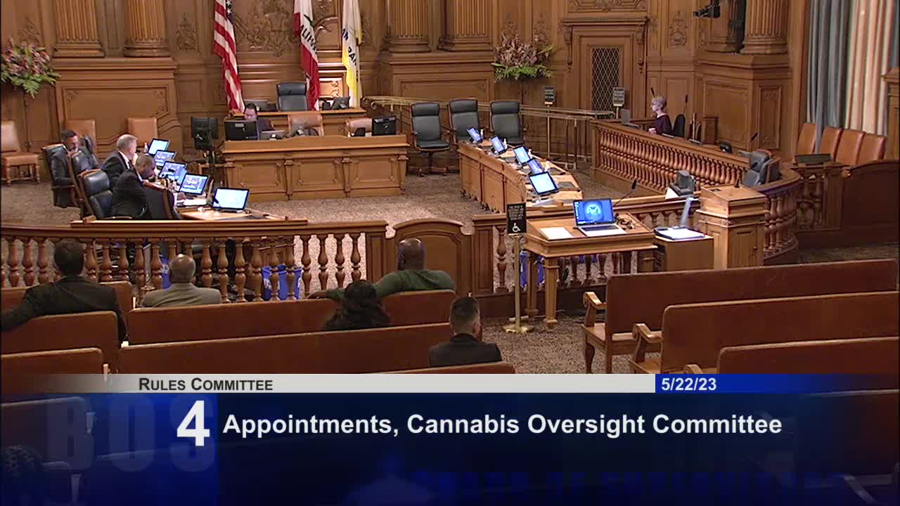 Adam Hayes seeks appointment for cannabis regulatory board in San Francisco