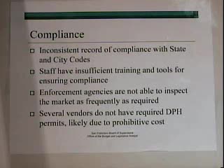 Supervisor Maxwell questions vendor fees at farmers market review meeting