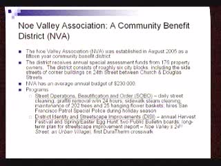 Noy Valley Association allocates $230K for district improvements and community events
