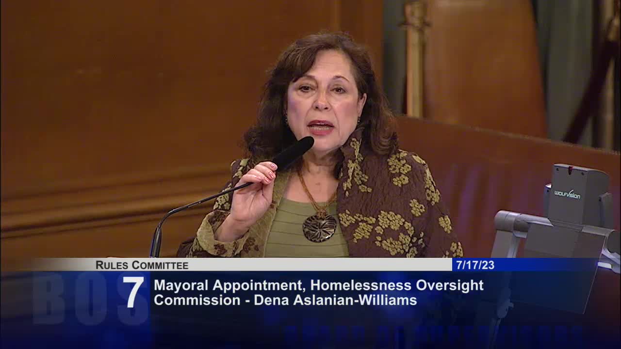 San Francisco community leader outlines vision for city during commission candidacy