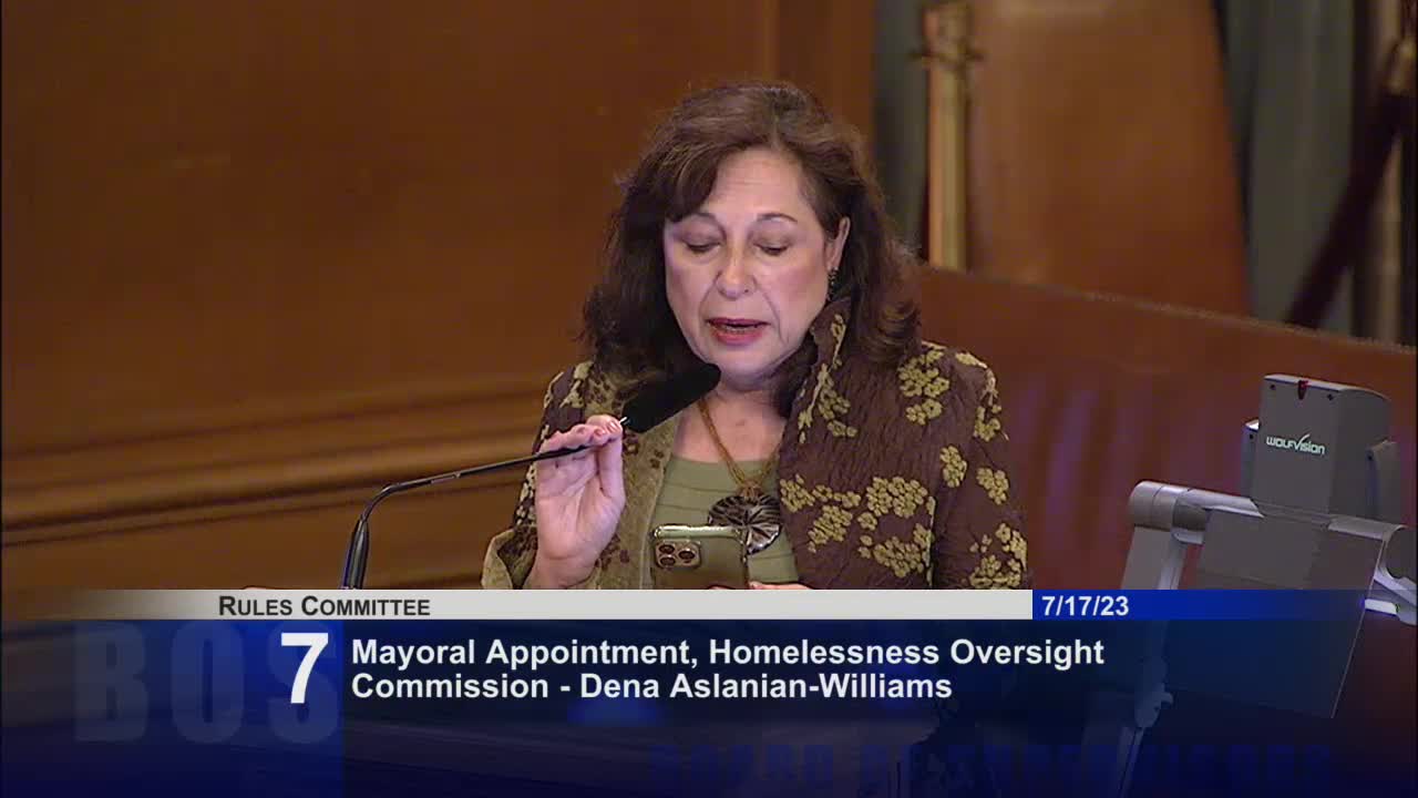 San Francisco officials discuss strategies to address homelessness and community outreach