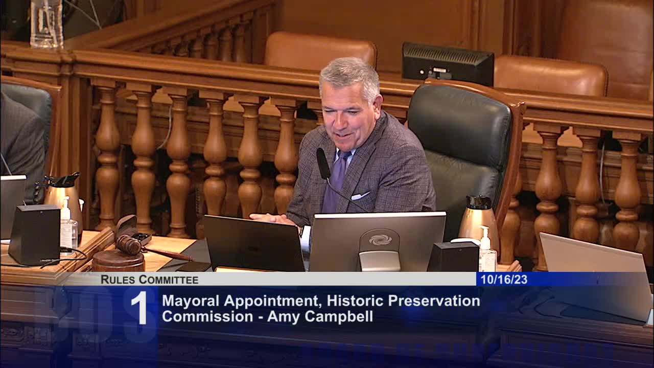 San Francisco committee supports Amy Campbell for Historic Preservation Commission seat